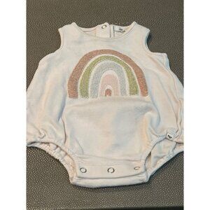 Oh Baby! Rainbow Snap Onesie 0/3M VGUC